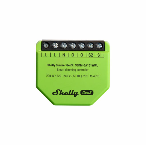 Shelly Dimmer Gen3 | Shelly Dimmer Gen3 – EAN 3800238070526