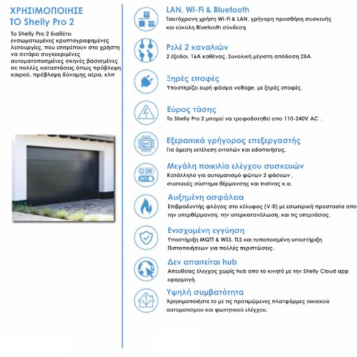 Shelly PRO 2 | Shelly PRO 2 – EAN 3800235268025