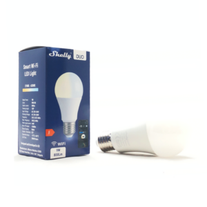Shelly DUO A60 E27 DIM 2700-6500K  | Shelly DUO A60 E27 DIM 2700-6500K Wi-Fi – EAN 3800235262122