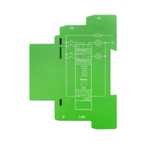 Shelly Pro Dimmer 2PM |  Wi-Fi Smart Controller/Dimmer Ράγας 2 Καναλιών 230V 200W – EAN 3800235268179