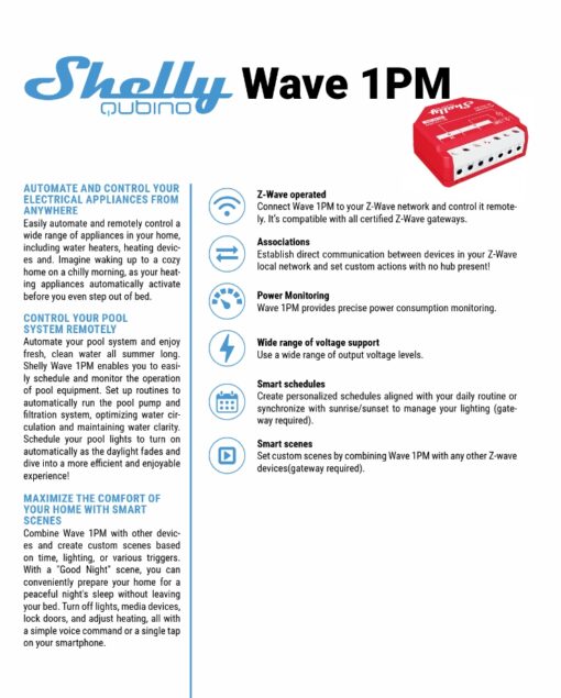 Shelly Qubino Wave 1PM | Shelly Qubino Wave 1PM – EAN 3800235269022