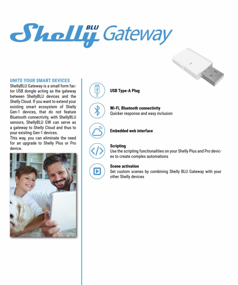 Shelly Blu Gateway | Shelly Blu Gateway – EAN 3800235266656