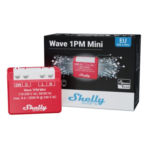 Shelly Qubino Wave 1PM Mini | Shelly Qubino Wave 1PM Mini – EAN 3800235269145