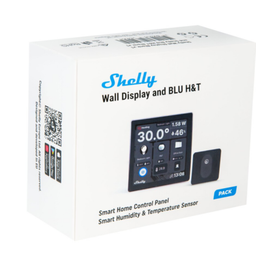 Shelly Wall Display B+BLU H&T | Shelly Wall Display Black+BLU H&T Black – EAN 3800235264904