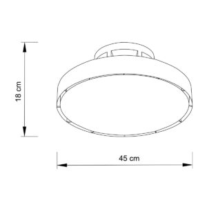 it-Lighting Teton 56W 3CCT LED Fan Light in White Color (101001020)
