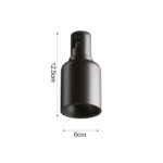 Inlight Φωτιστικό LED 12W 3000K για Chandler Track μαύρη απόχρωση D:6cmX12,5cm (13C-00031)