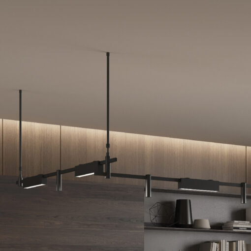 Inlight Φωτιστικό LED 12W 3000K για Chandler Track μαύρη απόχρωση D:3,4cmx6,5cmx26,8cm (13C-00061)