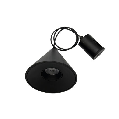 Inlight Φωτιστικό LED 7W 3000K για Chandler Track σε μαύρη απόχρωση D:9mx10,2cm (13C-00101)
