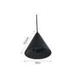 Inlight Φωτιστικό LED 7W 3000K για Chandler Track σε μαύρη απόχρωση D:9mx10,2cm (13C-00101)