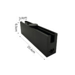 Inlight Driver on-track 200W 48V για Chandler ράγα σε μαύρη απόχρωση (13C-D002)