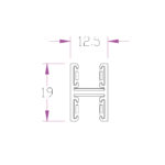 Inlight Chandler ράγα 2m (13C-T001)
