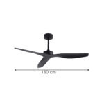 it-Lighting Trent -Fan in Black Color (102000625)