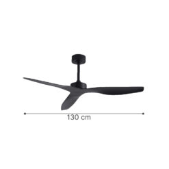 it-Lighting Trent -Fan in Black Color (102000625)