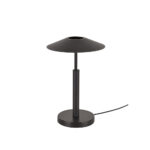 Inlight Επιτραπέζιο φωτιστικό σε μαύρο χρώμα LED 10W D:28x45cm (3063-Black)