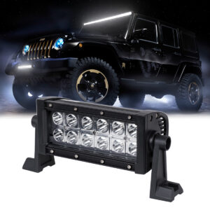 GloboStar® 85460 PRO Series Μπάρα Ίσια – Straight για Αυτοκίνητα & Φορτηγά LED CREE XBD 36W 3600lm DC 10-30V Αδιάβροχη IP65 Ψυχρό Λευκό 6000K