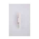 Inlight Επιτοίχιο φωτιστικό LED 2*5W 3000K σε λευκή απόχρωση απο αλουμίνιο D:30x6cm (43061-White)