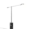 Trio Lighting Φωτιστικό Δαπέδου LED FIORE 10W Dimmable 1200lm CCT Νίκελ Ματ & Μάρμαρο - 454610107