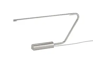 Trio Lighting Επιτραπέζιο Φωτιστικό Γραφείου LED OLEA 6.5W Dimmable 620lm CCT Νίκελ Ματ – 554310107