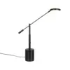 Trio Lighting Επιτραπέζιο Φωτιστικό LED FIORE 10W Dimmable 1200lm CCT Μαύρο Ματ & Μαύρο Μάρμαρο - 554610132