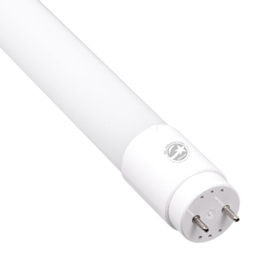 GLOBOSTAR® TUBIO 60137 Λάμπα T8 G13 Τύπου Φθορίου 60cm LED 10W 1010lm 220° AC 220-240V IP20 Θερμό Λευκό 2700K – Lumileds SMD Chip – Λευκό Γαλακτερό – Μ60 x Π2.7 x Υ2.7cm – 3 Χρόνια Εγγύηση