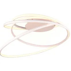 Trio Lighting NALA - 644310131 Φωτιστικό Οροφής LED 57W 6800lm Step Dimmable CCT Λευκό Ματ
