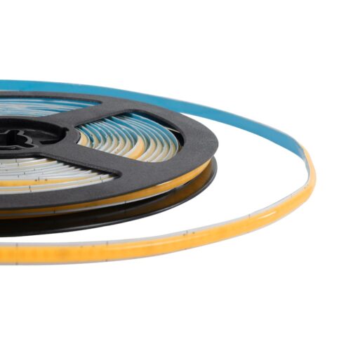 GLOBOSTAR® BEE 70357 Ταινία LED 9W/m 810lm/m 120° DC 24V IP20 384 x COB Chip/m Θερμό Λευκό 2700K Dimmable – Sanan COB Chip – Μ500 x Π0.5 x Υ0.2cm – Ρολό 5 Μέτρων – 5 Χρόνια Εγγύηση