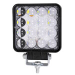 GLOBOSTAR® WORKPRO 85408 Προβολάκι LED 48W 4800lm 45° DC 10-30V Αδιάβροχο IP65 Ψυχρό Λευκό 6000K – CREE XBD 7D Chip – Μ10.8 x Π3.2 x Υ12.8cm – 2 Χρόνια Εγγύηση