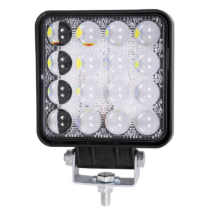 GLOBOSTAR® WORKPRO 85408 Προβολάκι LED 48W 4800lm 45° DC 10-30V Αδιάβροχο IP65 Ψυχρό Λευκό 6000K – CREE XBD 7D Chip – Μ10.8 x Π3.2 x Υ12.8cm – 2 Χρόνια Εγγύηση