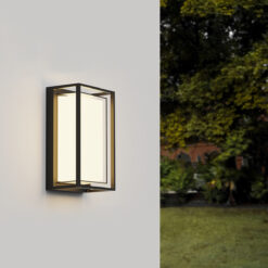 it-Lighting Isabella LED 12W 3000K Outdoor Wall Lamp Black D:100x145x245mm (80205511)