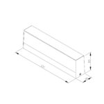 it-Lighting Gio LED 16W 3CCT Outdoor Up-Down Wall Lamp White D:46x83x331mm (80206320)