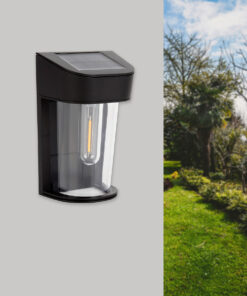 InLight Eagle LED 2W 3000K Outdoor Wall Lamp Black D:13,3cmx8,6cmx5,8cm (80206411S)