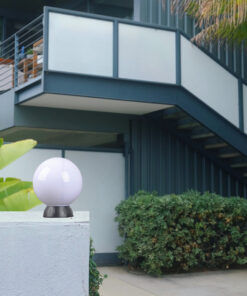 it-Lighting Evelyn Outdoor Wall Lamp Black 1xE27 D:200x200x235mm (80300914)