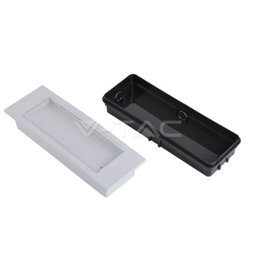 LED Φωτιστικό Ασφαλείας Επιφανειακό 3.8W V-TAC 110lm Ψυχρό Λευκό 6000K – 8249