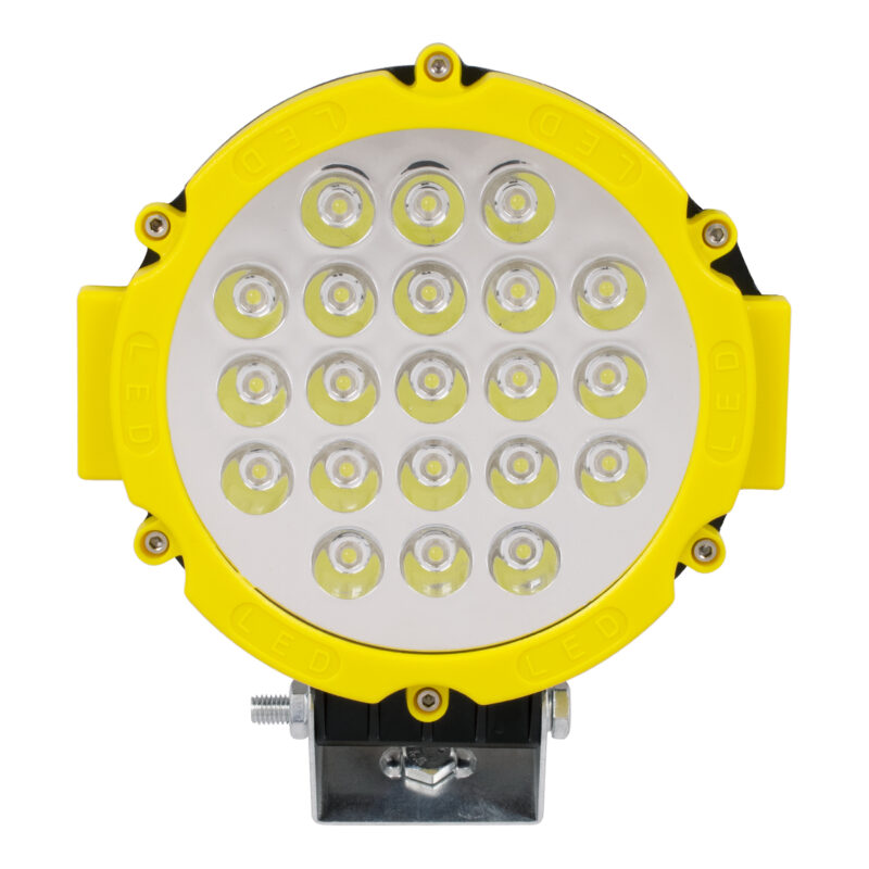 GloboStar® 85411 PRO Series Προβολέας Εργασίας Κίτρινος – Working Light για Αυτοκίνητα & Φορτηγά LED CREE XBD 63W 6300lm DC 10-30V Αδιάβροχος IP65 Ψυχρό Λευκό 6000K