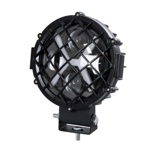 GloboStar® 85438 Vehicle & JEEP Work Lights – Φώτα Εργασίας για Οχήματα και JEEP με X Light DRL & Φλας LED High Power 45W DC 9-36V Αδιάβροχo IP67 Πορτοκαλί & Ψυχρό Λευκό 6000K M17 x Π8 x Υ21cm