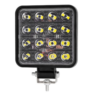 GLOBOSTAR® WORKPRO 85409 Προβολάκι LED 48W 4800lm 45° DC 10-30V Αδιάβροχο IP65 Ψυχρό Λευκό 6000K – CREE COB Chip – Μ10.8 x Π3.2 x Υ12.8cm – 2 Χρόνια Εγγύηση