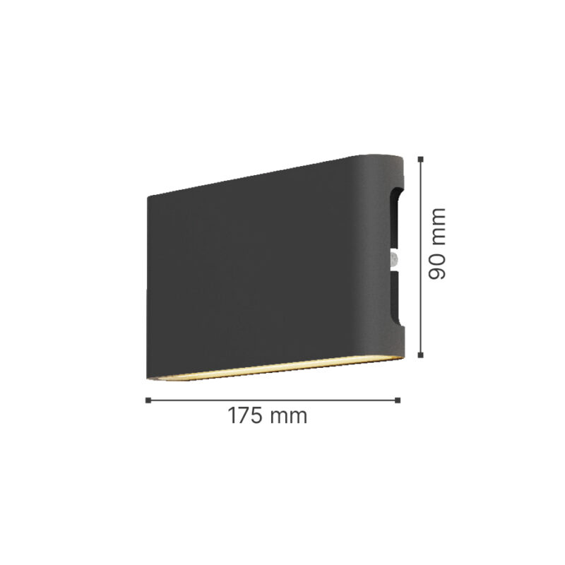 it-Lighting Niskey – LED 10W 3CCT Up and Down Wall Light in White Color (80204120)