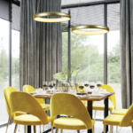 ΚΡΕΜΑΣΤΟ Φ/Σ LED 24W 1900LM CCT IP20 ΧΡΥΣΟ ΜΕΤΑΛΛΙΚΟ + ΑΚΡΥΛΙΚΟ ACA – HM23LEDP40GDCCT