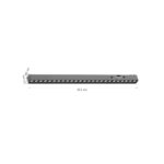 Inlight Φωτιστικό LED 25W 3CCT για Ultra-Thin μαγνητική ράγα σε μαύρη απόχρωση D:55,5X2,6X2,4cm (TMU0030-Black)