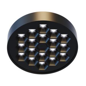 ΜΙΝΙ ΜΑΥΡΟ ΜΑΓΝΗΤΙΚΟ ΣΠΟΤ 24V DC 10W 3000K 620LM 50° RA90 5YRS Φ97*32ΜΜ ACA – TREYE1030B