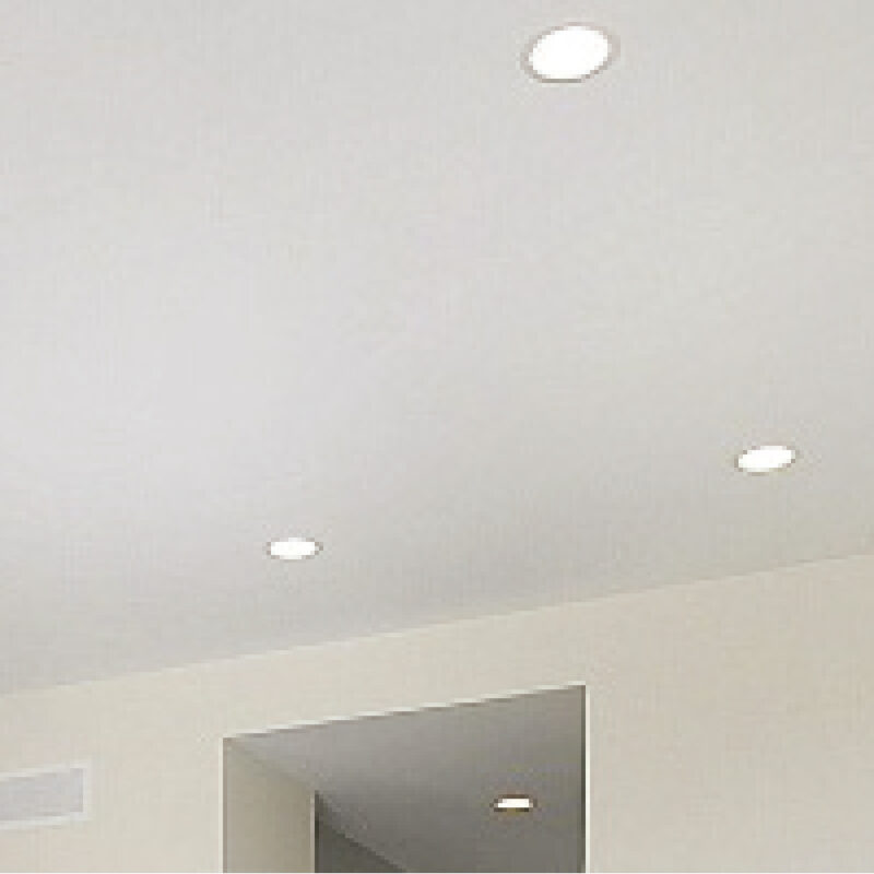 Inlight Downlight σποτ 7W 3CCT σε μαύρη απόχρωση (X00240B)