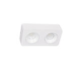 Inlight Downlight Mounted σποτ 2*8W 3CCT σε λευκή απόχρωση (X00270W)