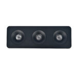 Inlight Downlight Mounted σποτ 3*8W 3CCT σε μαύρη απόχρωση (X00280B)