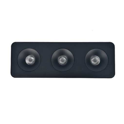 Inlight Downlight Mounted σποτ 3*8W 3CCT σε μαύρη απόχρωση (X00280B)