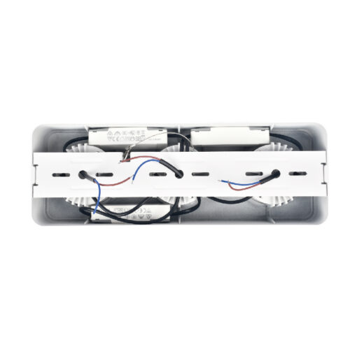 Inlight Downlight Mounted σποτ 3*8W 3CCT σε λευκή απόχρωση (X00280W)