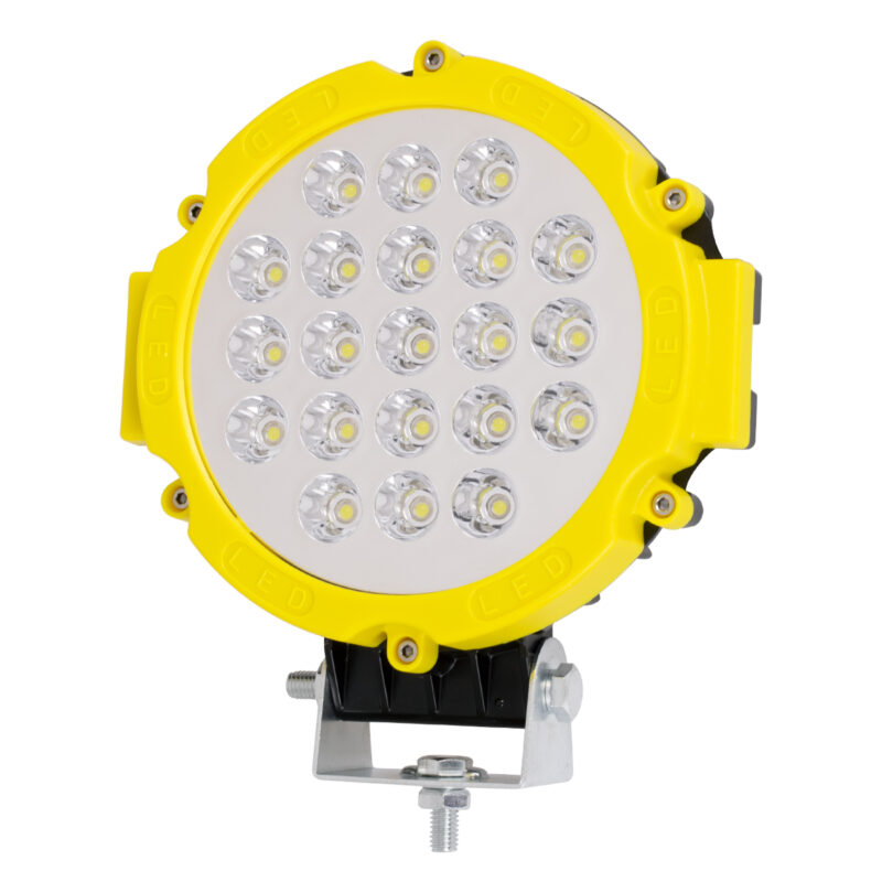 GloboStar® 85411 PRO Series Προβολέας Εργασίας Κίτρινος – Working Light για Αυτοκίνητα & Φορτηγά LED CREE XBD 63W 6300lm DC 10-30V Αδιάβροχος IP65 Ψυχρό Λευκό 6000K