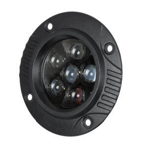 GloboStar® 85445 PRO Series Χωνευτός Προβολέας Εργασίας – Φώτα Ημέρας – Working Light – DRL για Αυτοκίνητα & Φορτηγά LED CREE XBD 24W 2400lm DC 10-30V Αδιάβροχο IP65 Ψυχρό Λευκό 6000K