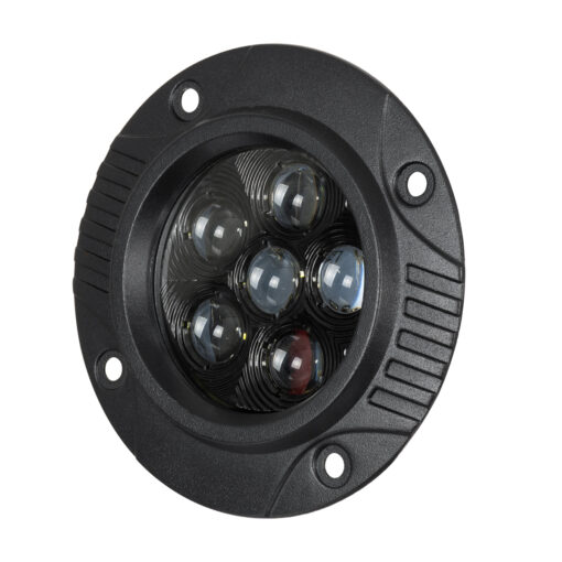 GloboStar® 85445 PRO Series Χωνευτός Προβολέας Εργασίας – Φώτα Ημέρας – Working Light – DRL για Αυτοκίνητα & Φορτηγά LED CREE XBD 24W 2400lm DC 10-30V Αδιάβροχο IP65 Ψυχρό Λευκό 6000K