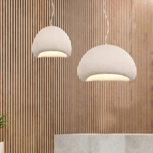 Inlight Κρεμαστό φωτιστικό από Fiberglass 1XE27 D:30cm (4067-D)