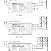 MiBoxer RF Controller/Dimmer για Ταινίες LED 12V/24V 144W/288W Μονόχρωμες/CCT/RGB/RGBW/RGB+CCT ACA – A-SR5